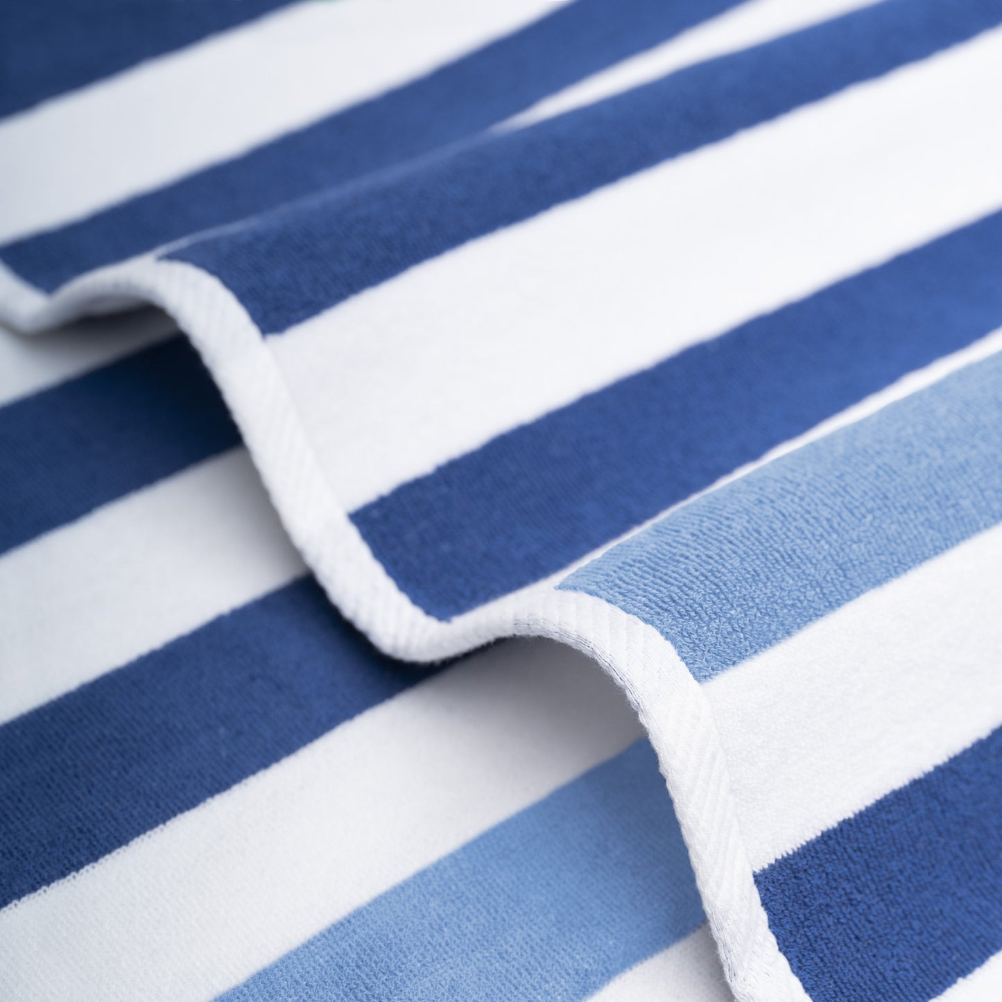 American Soft Linen,100% Cotton 4 Pack Beach Towels, 30 x 60 Cabana Striped Pool Towels