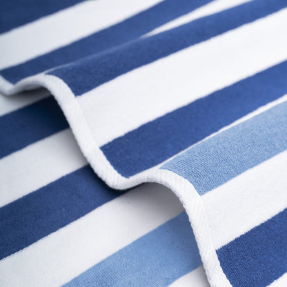 American Soft Linen,100% Cotton 4 Pack Beach Towels, 30 x 60 Cabana Striped Pool Towels