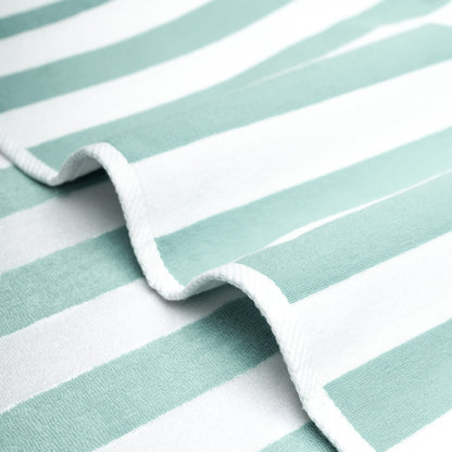 American Soft Linen,100% Cotton 4 Pack Beach Towels, 30 x 60 Cabana Striped Pool Towels