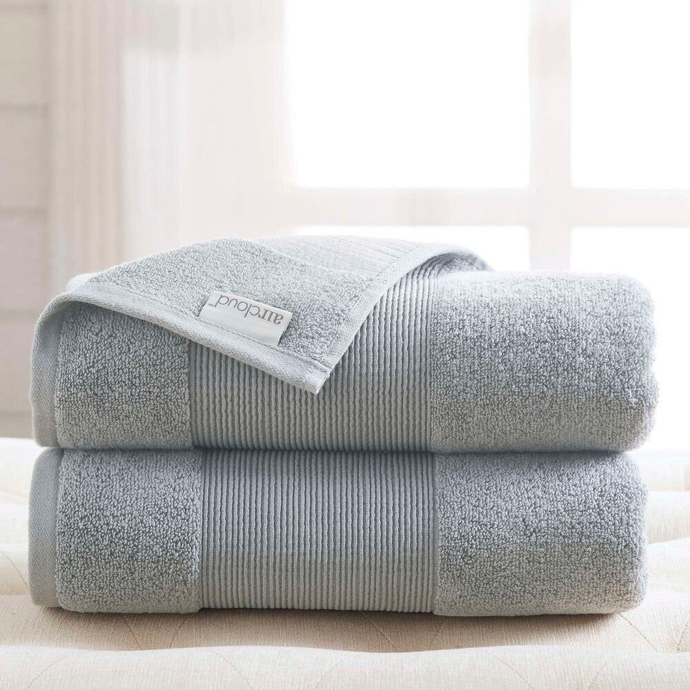 Modern Threads Air Cloud 2-Pack Oversized Bath Sheet Set