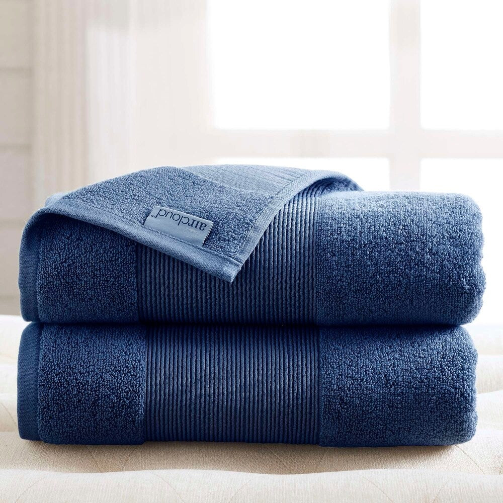 Modern Threads Air Cloud 2-Pack Oversized Bath Sheet Set