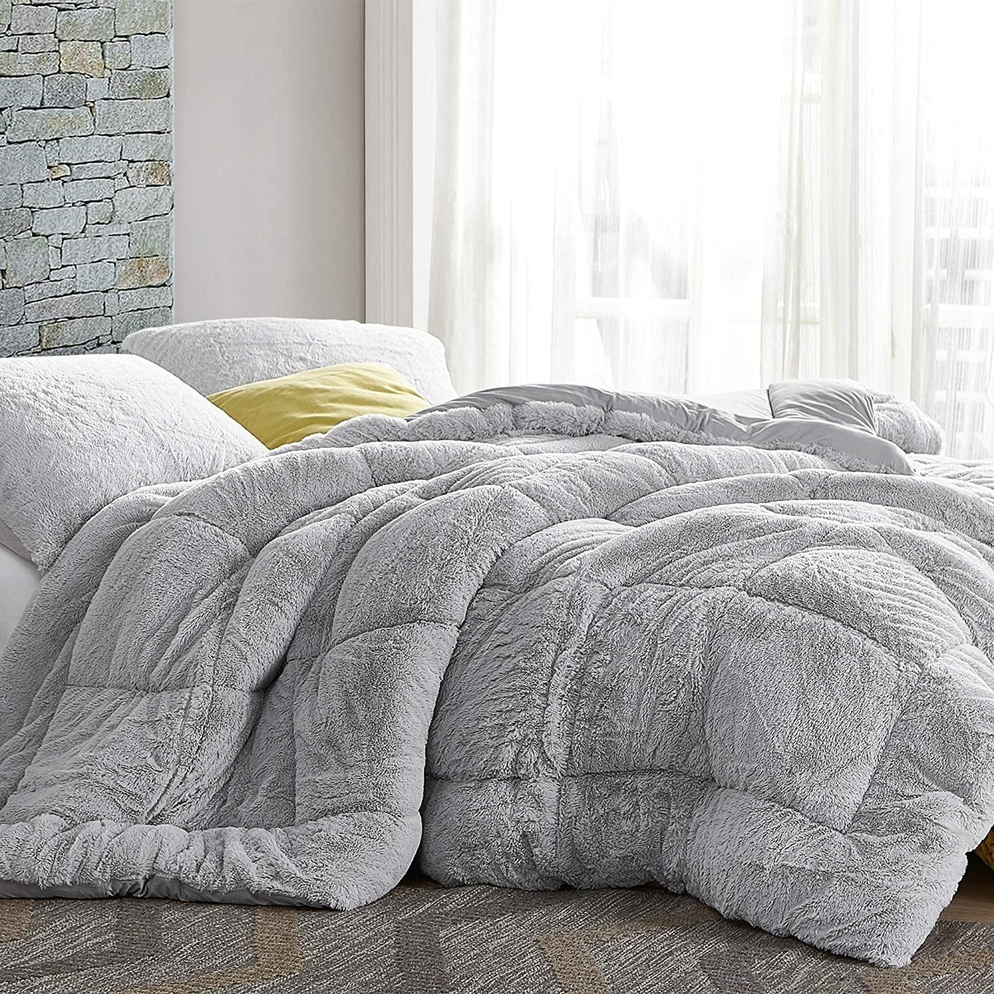 Are You Kidding Bare - Coma Inducer® Oversized Comforter - Antarctica Grey