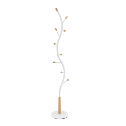 Roundhill Furniture Arles Metal Standing Coat Rack