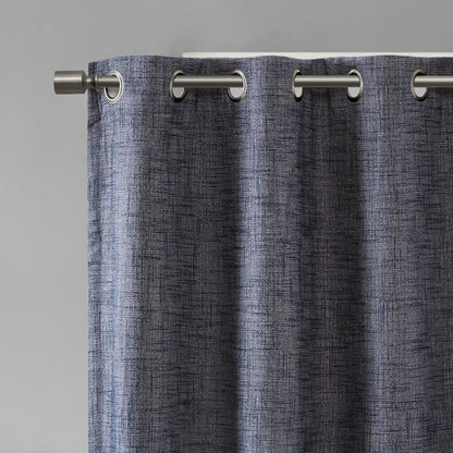 Arlie Printed Heathered Blackout Single Window Curtain Panel by SunSmart