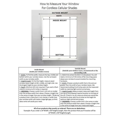 Arlo Blinds White Light Filtering Top-down Bottom-up Cellular Shades