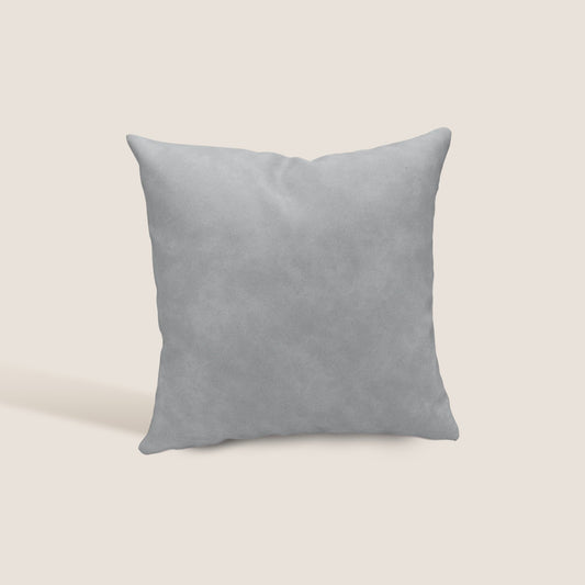 Atlanta cuscino quadrato disponibile in diversi colori realizzato in ecopelle primofiore grigio