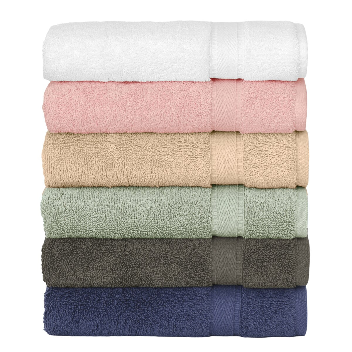 Authentic Hotel Spa Turkish Cotton Hand Towels (Set of 4)