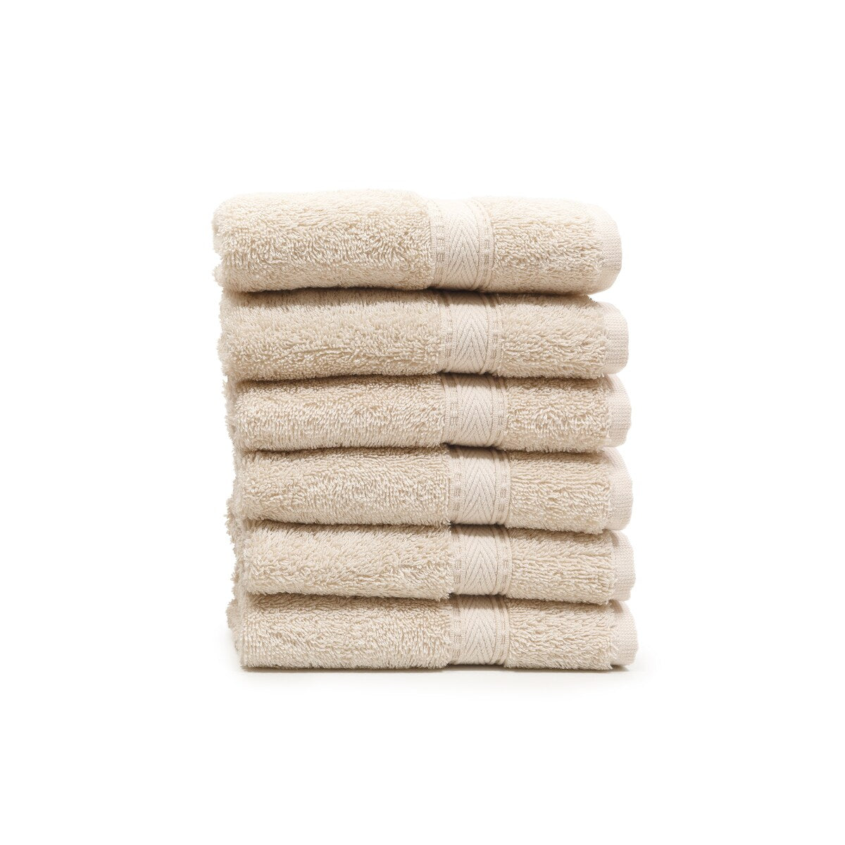 Authentic Hotel Spa Turkish Cotton Washcloth (Set of 6)