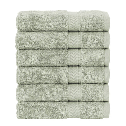 Authentic Hotel Spa Turkish Cotton Washcloth (Set of 6)