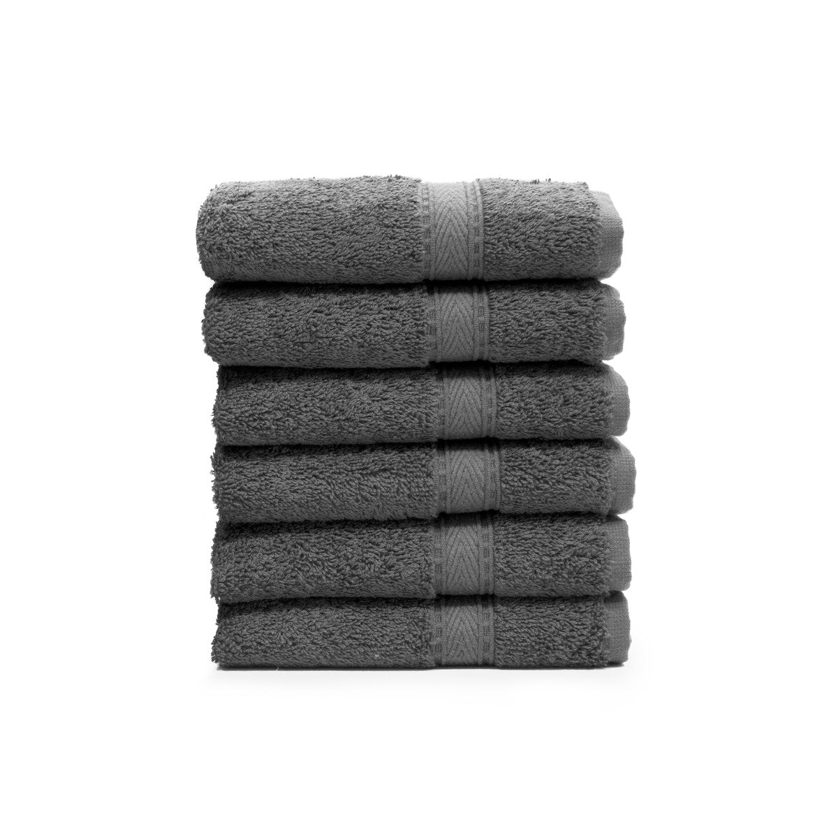 Authentic Hotel Spa Turkish Cotton Washcloth (Set of 6)