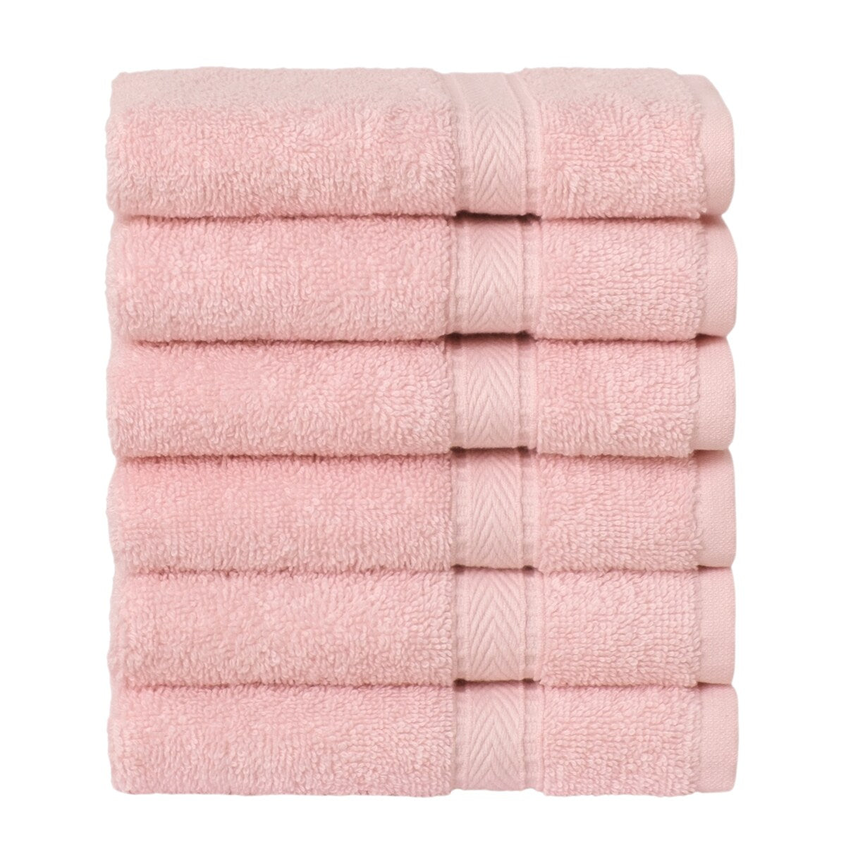 Authentic Hotel Spa Turkish Cotton Washcloth (Set of 6)