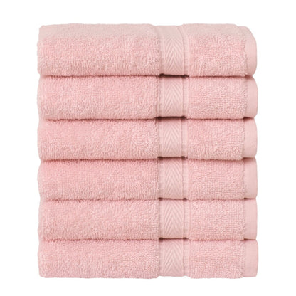 Authentic Hotel Spa Turkish Cotton Washcloth (Set of 6)