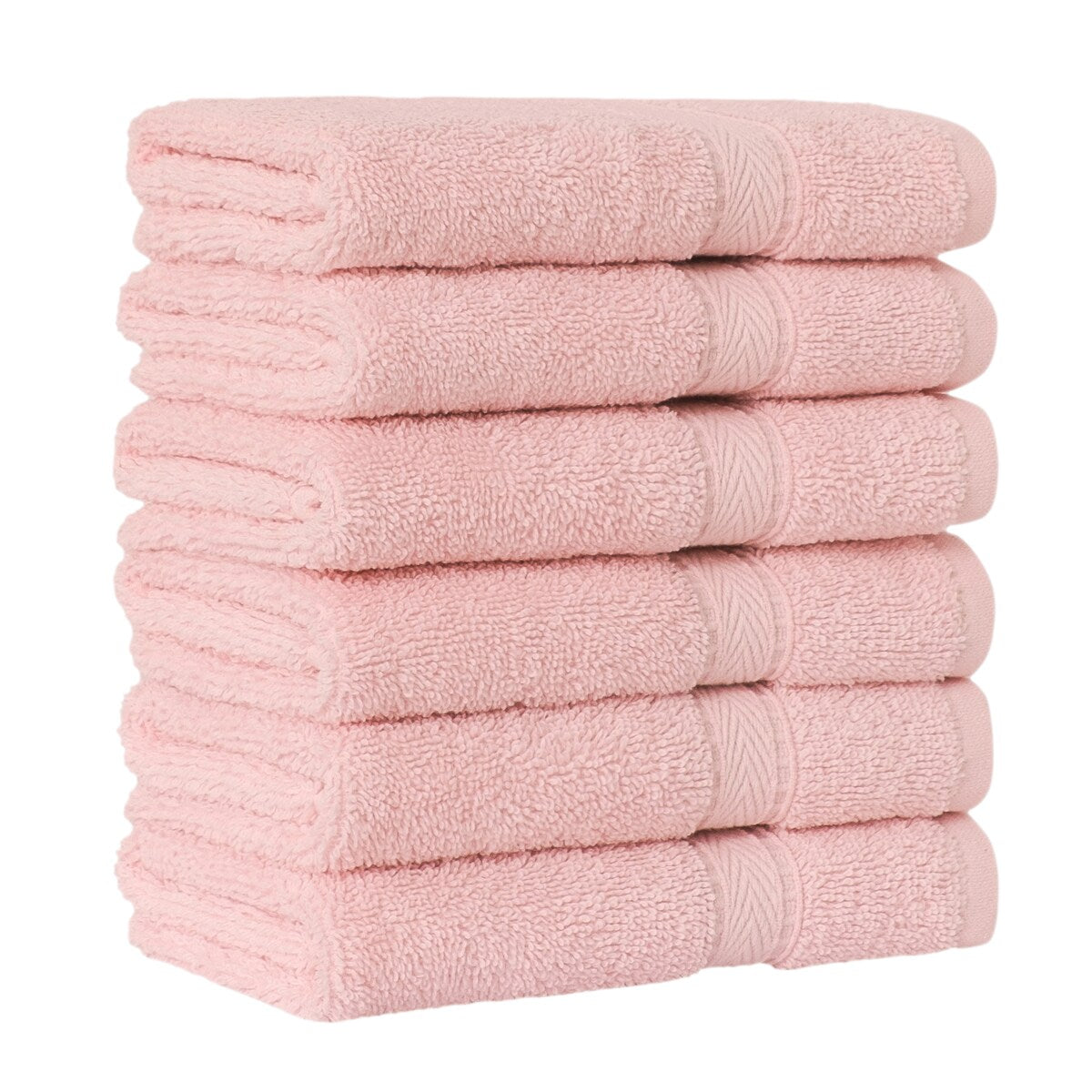 Authentic Hotel Spa Turkish Cotton Washcloth (Set of 6)