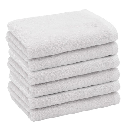 Authentic Hotel and Spa 100% Turkish Cotton Ediree Fingertip Towels - Set of 6