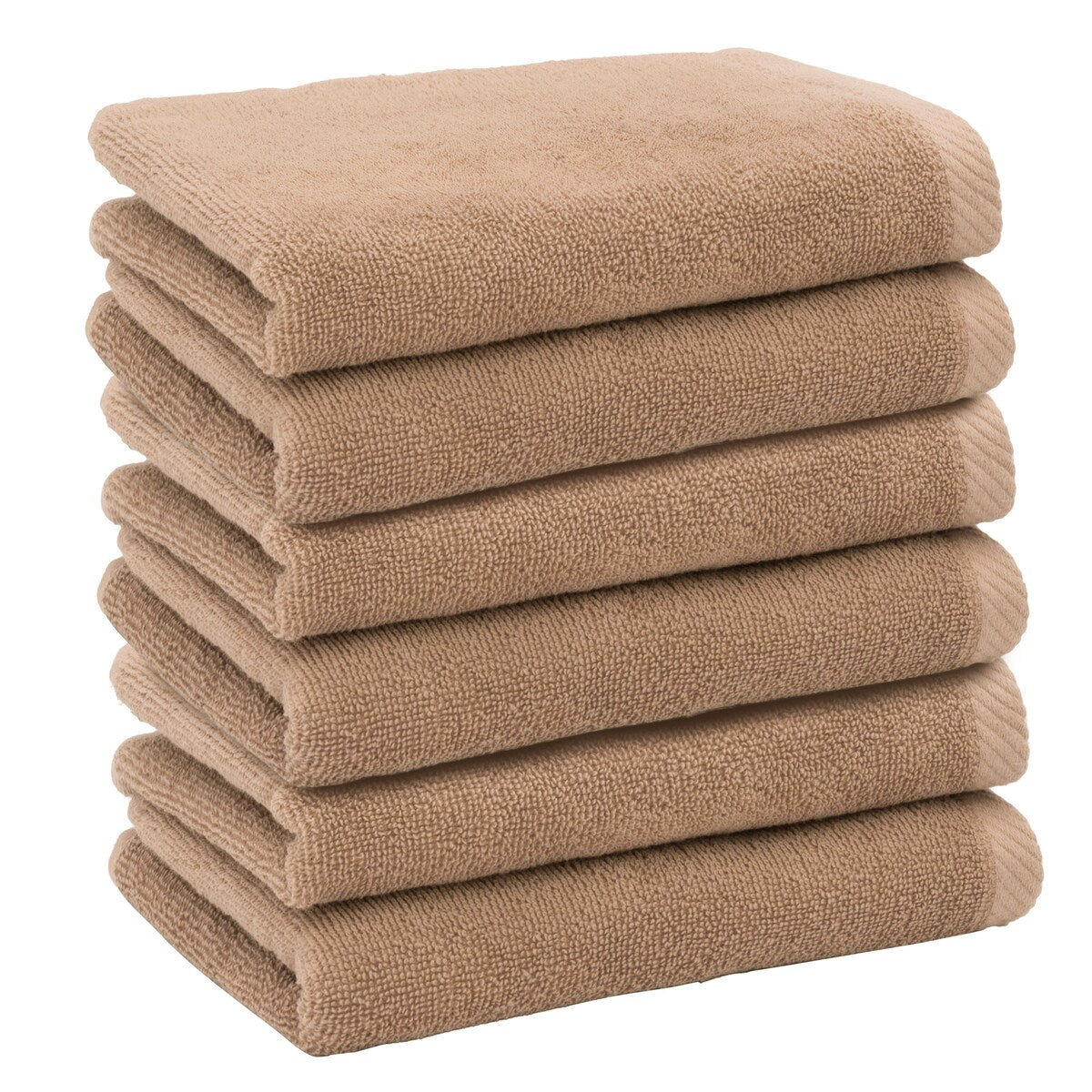Authentic Hotel and Spa 100% Turkish Cotton Ediree Fingertip Towels - Set of 6