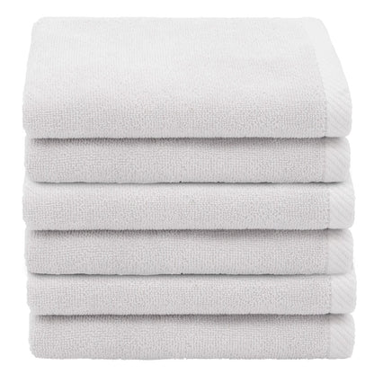 Authentic Hotel and Spa 100% Turkish Cotton Ediree Fingertip Towels - Set of 6