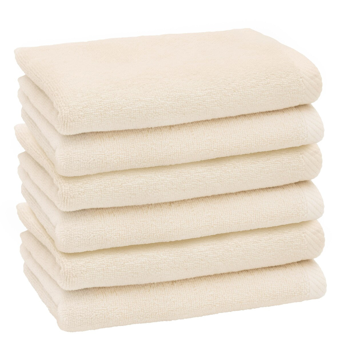 Authentic Hotel and Spa 100% Turkish Cotton Ediree Fingertip Towels - Set of 6