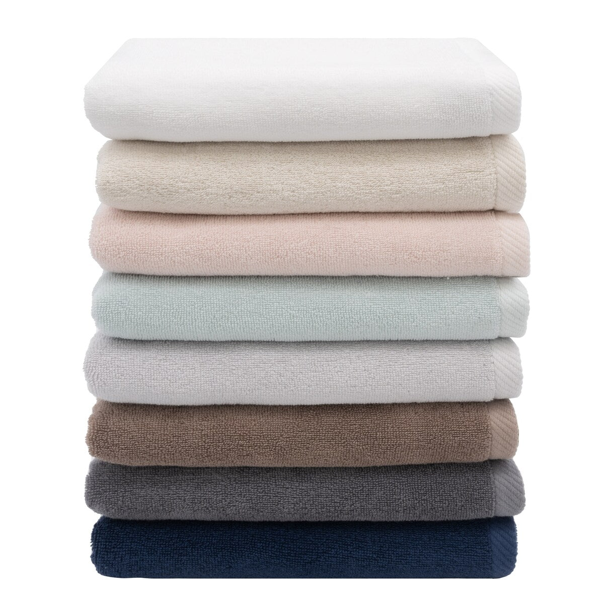 Authentic Hotel and Spa 100% Turkish Cotton Ediree Fingertip Towels - Set of 6