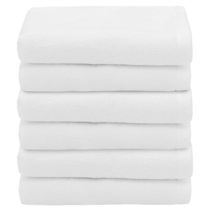 Authentic Hotel and Spa 100% Turkish Cotton Ediree Fingertip Towels - Set of 6