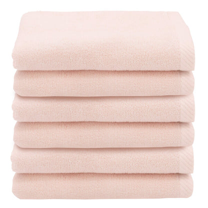 Authentic Hotel and Spa 100% Turkish Cotton Ediree Fingertip Towels - Set of 6