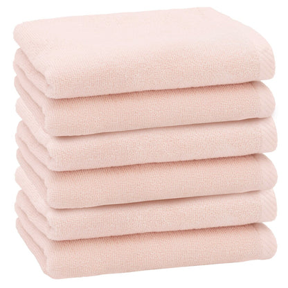 Authentic Hotel and Spa 100% Turkish Cotton Ediree Fingertip Towels - Set of 6