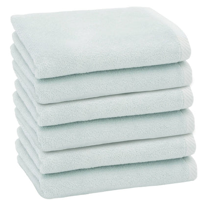 Authentic Hotel and Spa 100% Turkish Cotton Ediree Fingertip Towels - Set of 6