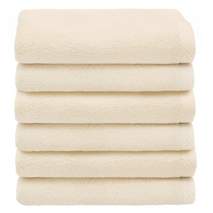 Authentic Hotel and Spa 100% Turkish Cotton Ediree Fingertip Towels - Set of 6