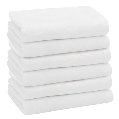 Authentic Hotel and Spa 100% Turkish Cotton Ediree Fingertip Towels - Set of 6