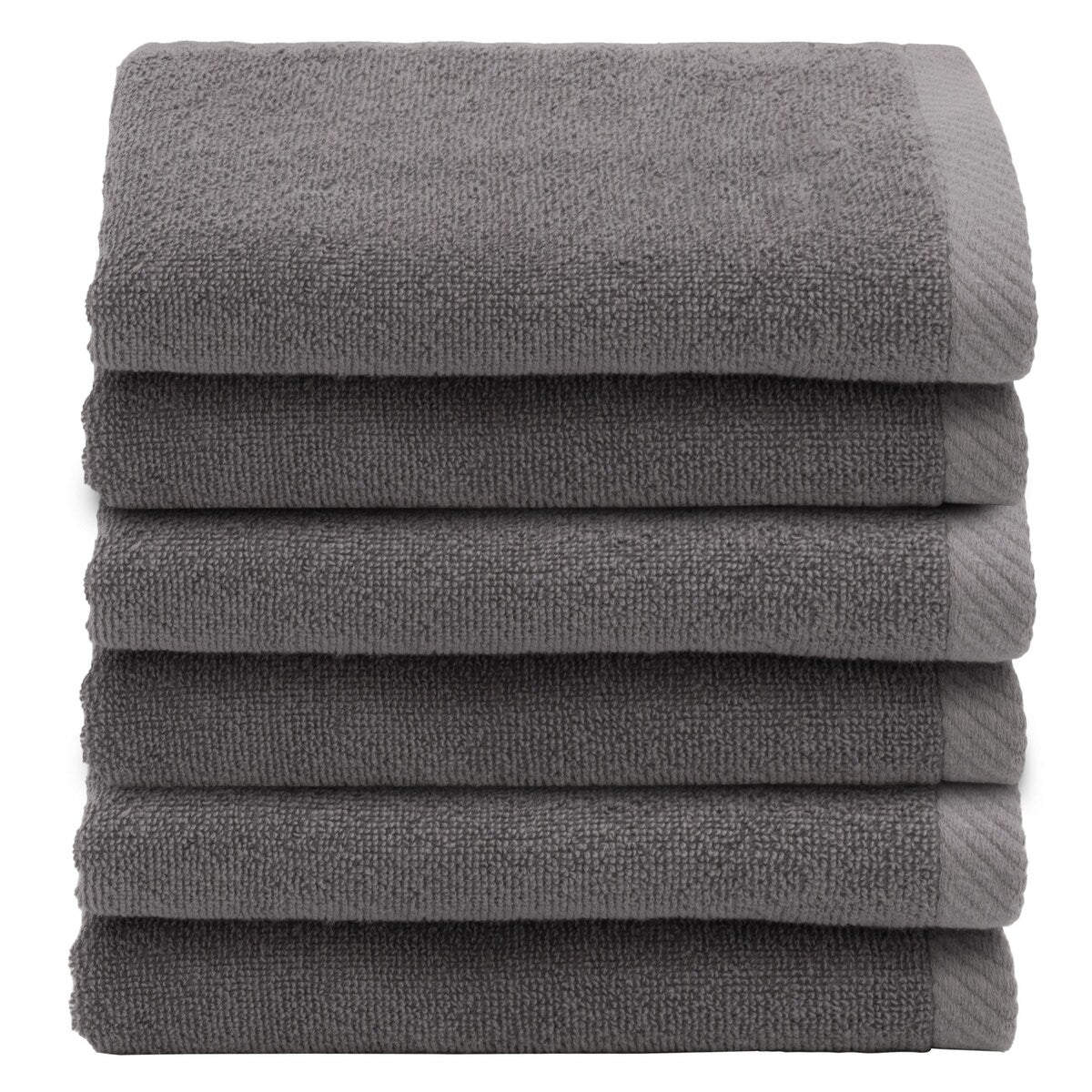Authentic Hotel and Spa 100% Turkish Cotton Ediree Fingertip Towels - Set of 6
