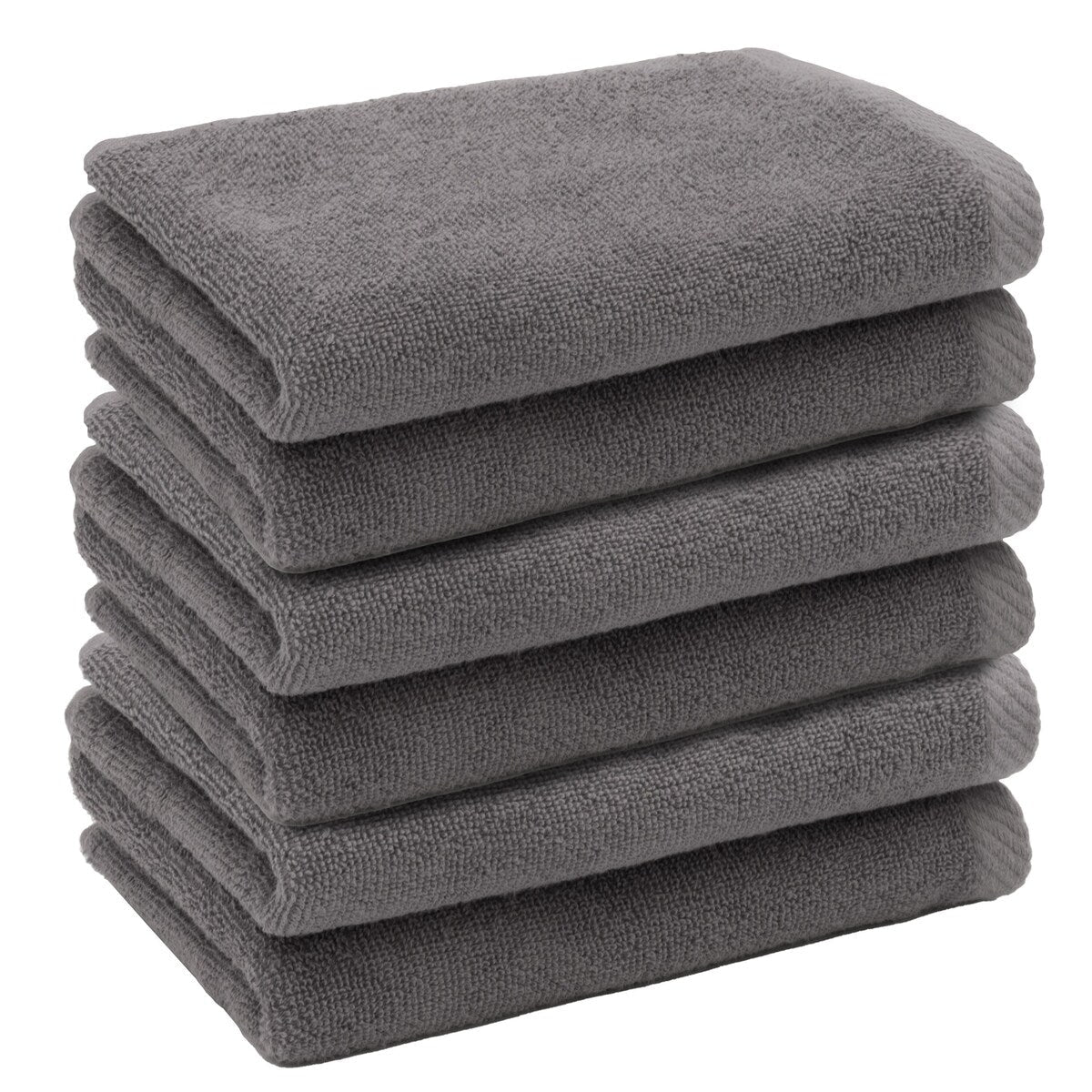 Authentic Hotel and Spa 100% Turkish Cotton Ediree Fingertip Towels - Set of 6