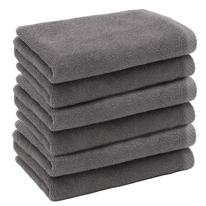Authentic Hotel and Spa 100% Turkish Cotton Ediree Fingertip Towels - Set of 6
