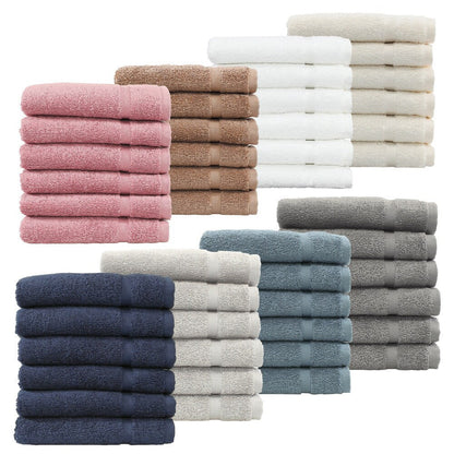 Authentic Hotel and Spa Omni Turkish Cotton Terry Washcloths (Set of 6)