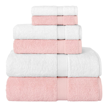 Authentic Hotel and Spa Turkish Cotton 6-piece Towel Set
