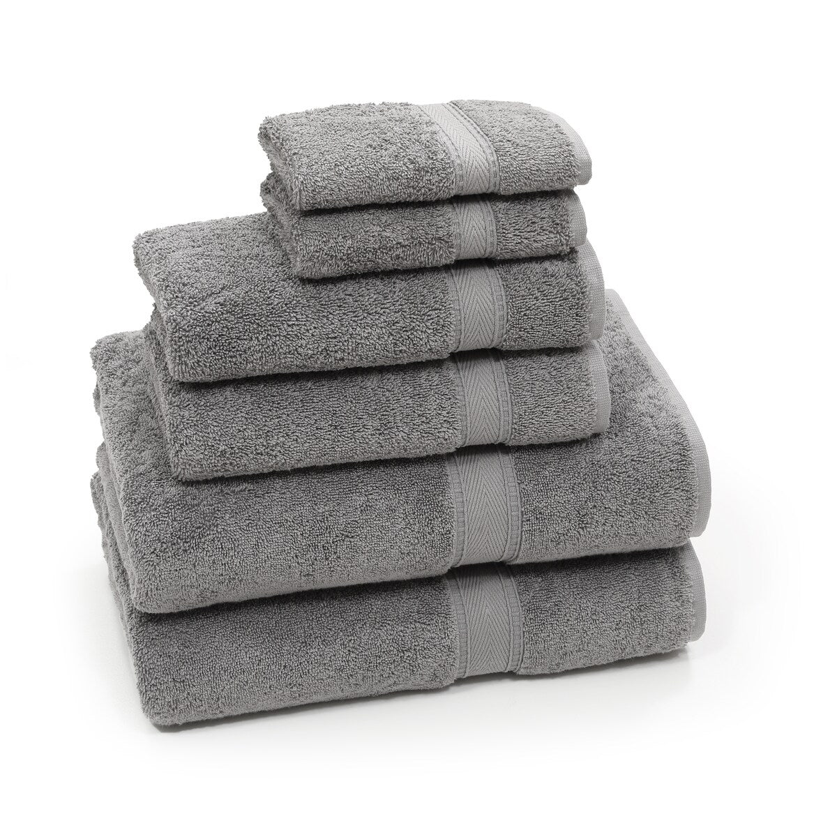 Authentic Hotel and Spa Turkish Cotton 6-piece Towel Set