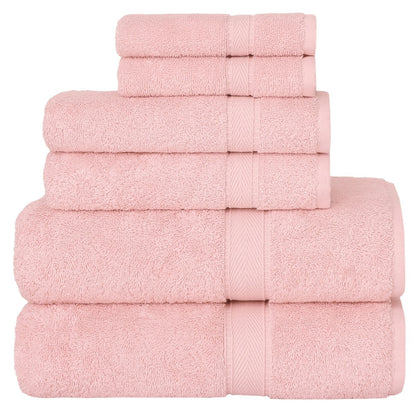 Authentic Hotel and Spa Turkish Cotton 6-piece Towel Set