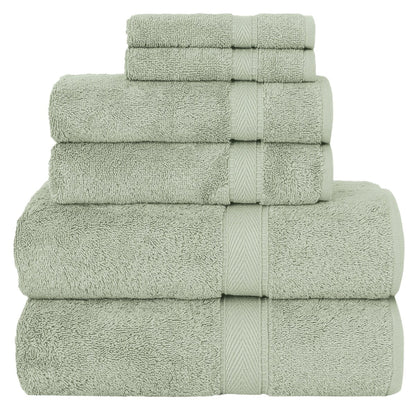 Authentic Hotel and Spa Turkish Cotton 6-piece Towel Set