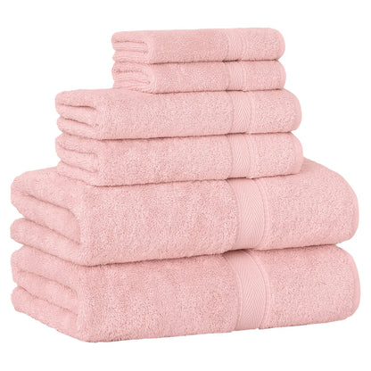 Authentic Hotel and Spa Turkish Cotton 6-piece Towel Set