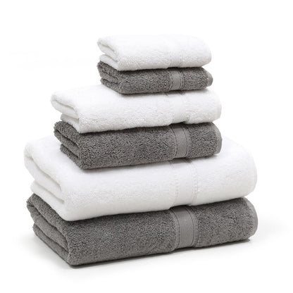 Authentic Hotel and Spa Turkish Cotton 6-piece Towel Set