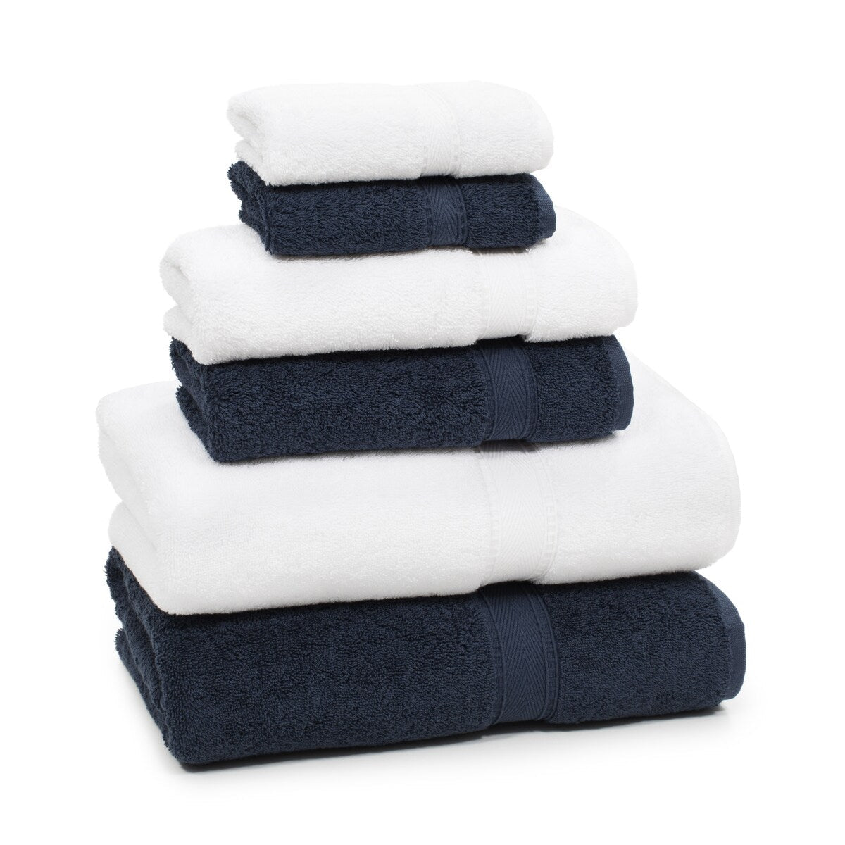 Authentic Hotel and Spa Turkish Cotton 6-piece Towel Set