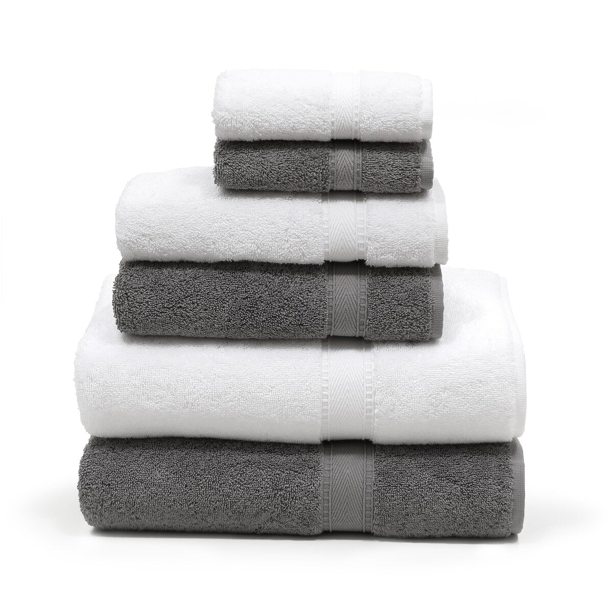 Authentic Hotel and Spa Turkish Cotton 6-piece Towel Set