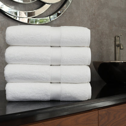 Authentic Hotel and Spa Turkish Cotton Bath Towels (Set of 4)