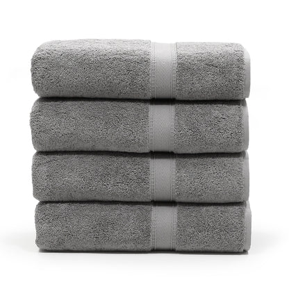 Authentic Hotel and Spa Turkish Cotton Bath Towels (Set of 4)