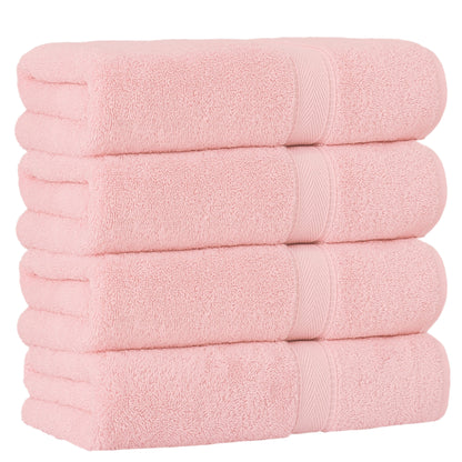 Authentic Hotel and Spa Turkish Cotton Bath Towels (Set of 4)