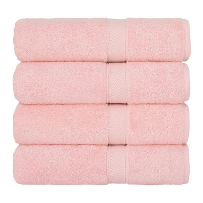 Authentic Hotel and Spa Turkish Cotton Bath Towels (Set of 4)