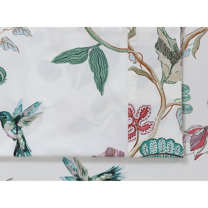 Azores Home Organic Cotton Sateen 300 Thread Count Deep Pocket Sheet Set