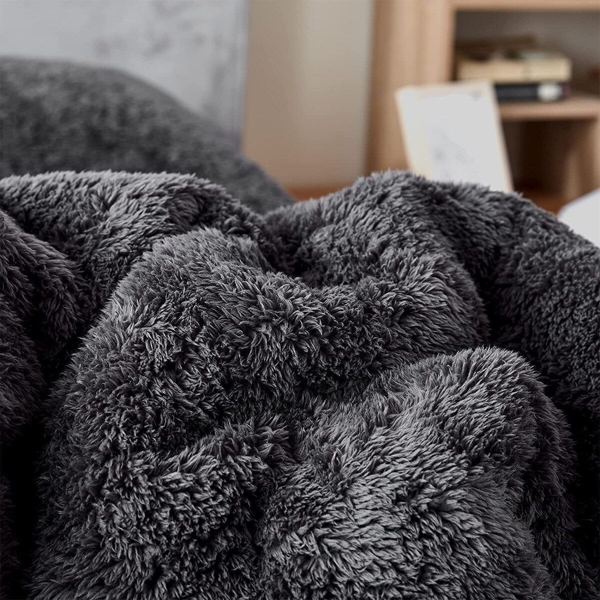 Coma Inducer® Original Plush Charcoal Oversized Comforter
