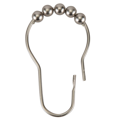 Bath Bliss 12-pk Shower Curtain Rings - Satin