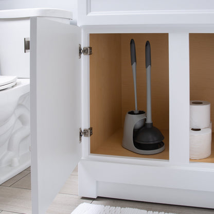 Bath Bliss 2-in-1 Bowl Brush & Plunger