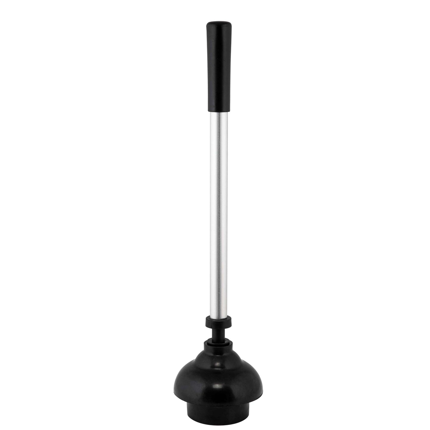 Bath Bliss 2-in-1 Toilet Brush and Plunger Set in Stainless Steel - 8.66 x 5.12 x 18.9