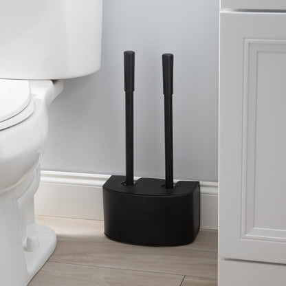 Bath Bliss 2-in-1 Toilet Brush and Plunger Set